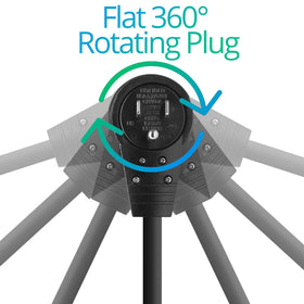 Maximm IEC C13 connector detail showing secure fit and reliable contact