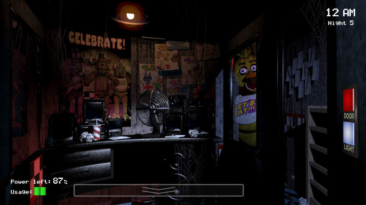 Maximum Games fnaf core collection ps4 menu screen preview