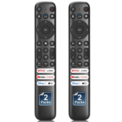 Maxitoc RC813 remote front view showing TCL Google TV compatibility