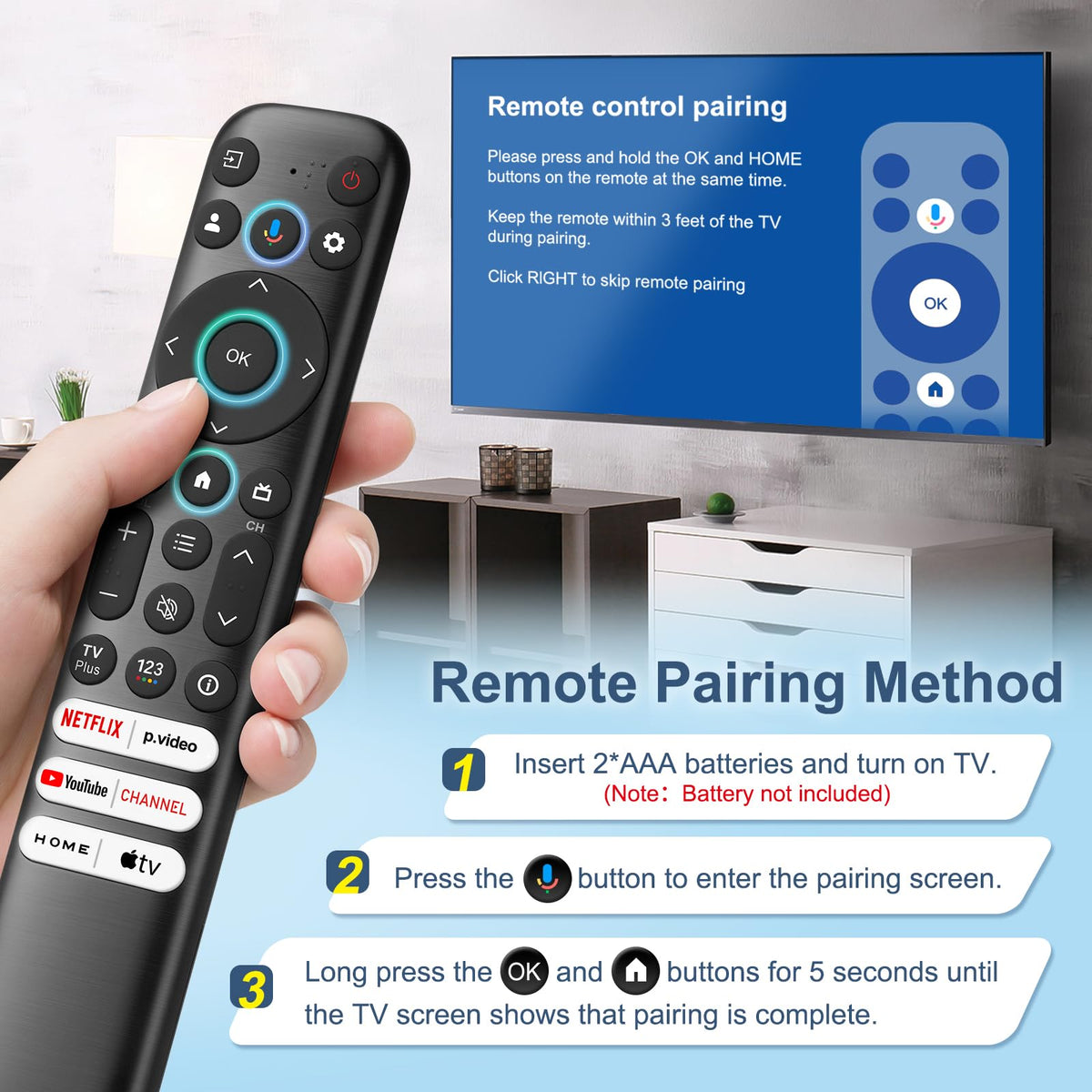 Maxitoc RC813 six shortcut buttons for apps.