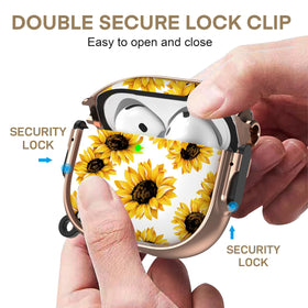 Maxjoy AirPods 4 Case with Lock carabiner clip enables easy attachment