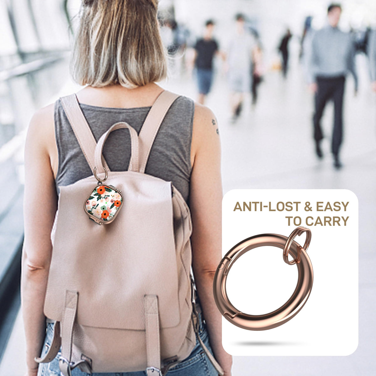 Maxjoy AirPods 4 Case includes removal tool for quick changes.