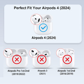 Maxjoy AirPods 4 case storage bag keeps accessories organized.