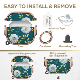 Wired and wireless charging compatible without removing the case