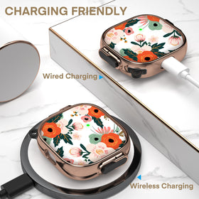 Maxjoy AirPods 4 Case wireless charging friendly with LED visibility.