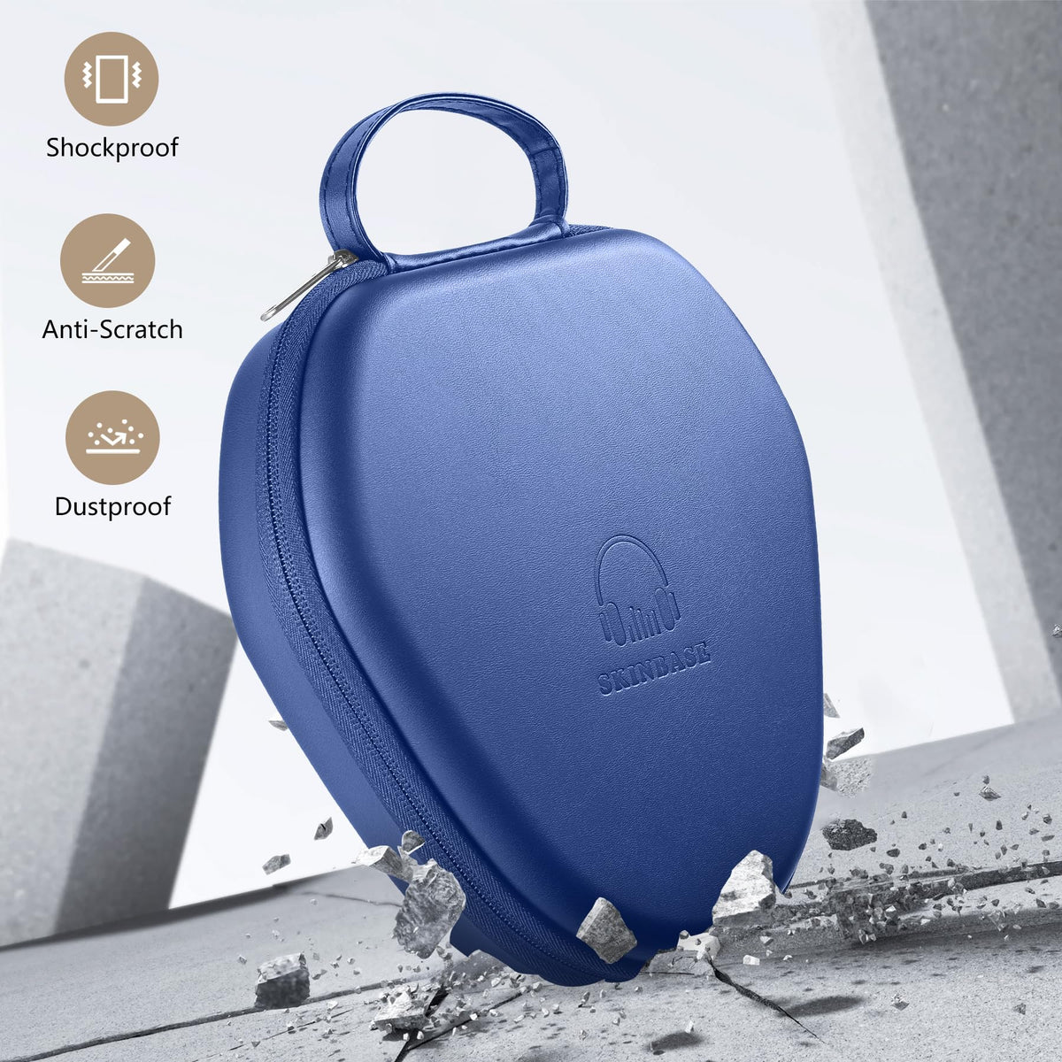 Maxjoy AirPods Max case EVA+TPU material for durable daily use