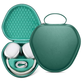 Maxjoy AirPods Max case in green EVA protects against bumps