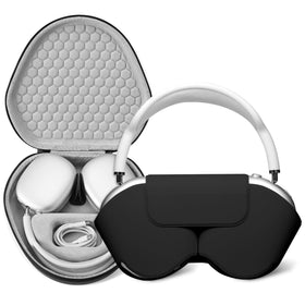 Maxjoy front view showing sleek black protective shell and secure closure benefit