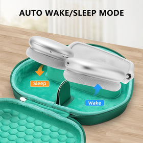 Maxjoy AirPods Max case sleep mode conserves power when stored.
