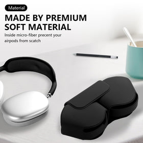 Maxjoy AirPods Max case allows charging through the case without removal.