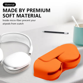 Charging through design lets you power AirPods Max without removing the case.