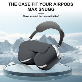 Sleep mode indicator for Maxjoy AirPods Max case showing automatic power-saving feature.