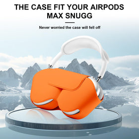 Maxjoy orange sleep-mode case preserves battery when not in use.