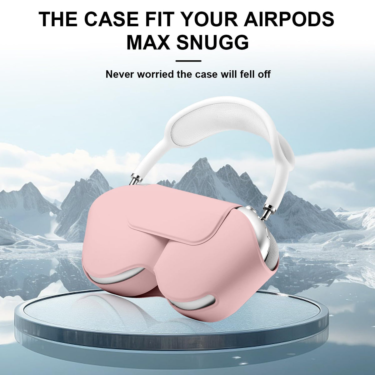 Maxjoy AirPods Max case sleep-mode feature helps conserve battery when stored.