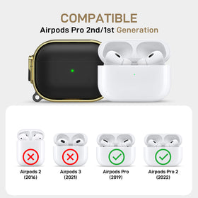 Maxjoy AirPods Pro 2 case with double lock keeps lid secured