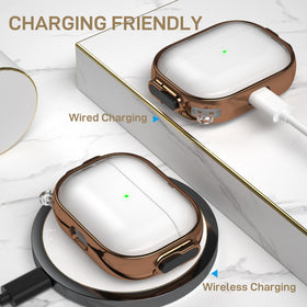 Maxjoy AirPods Pro 2 case supports quick-release locking for easy install.