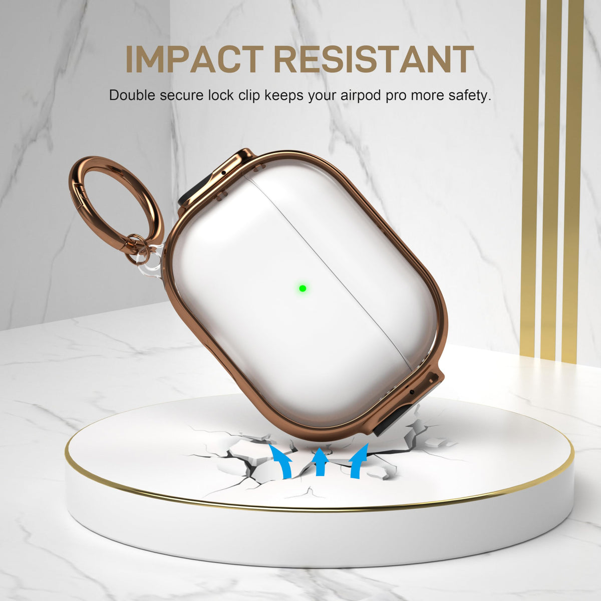 Maxjoy AirPods Pro 2 case includes removal tool for setup.