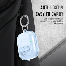 Maxjoy AirPods Pro 3 Case with Keyring adds on-the-go portability.