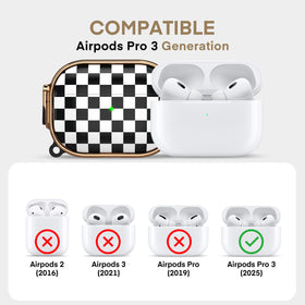 Maxjoy AirPods Pro 3 case showing wireless charging cutout and accessibility
