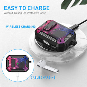 Anti-slip finish on Maxjoy AirPods Pro case improves grip