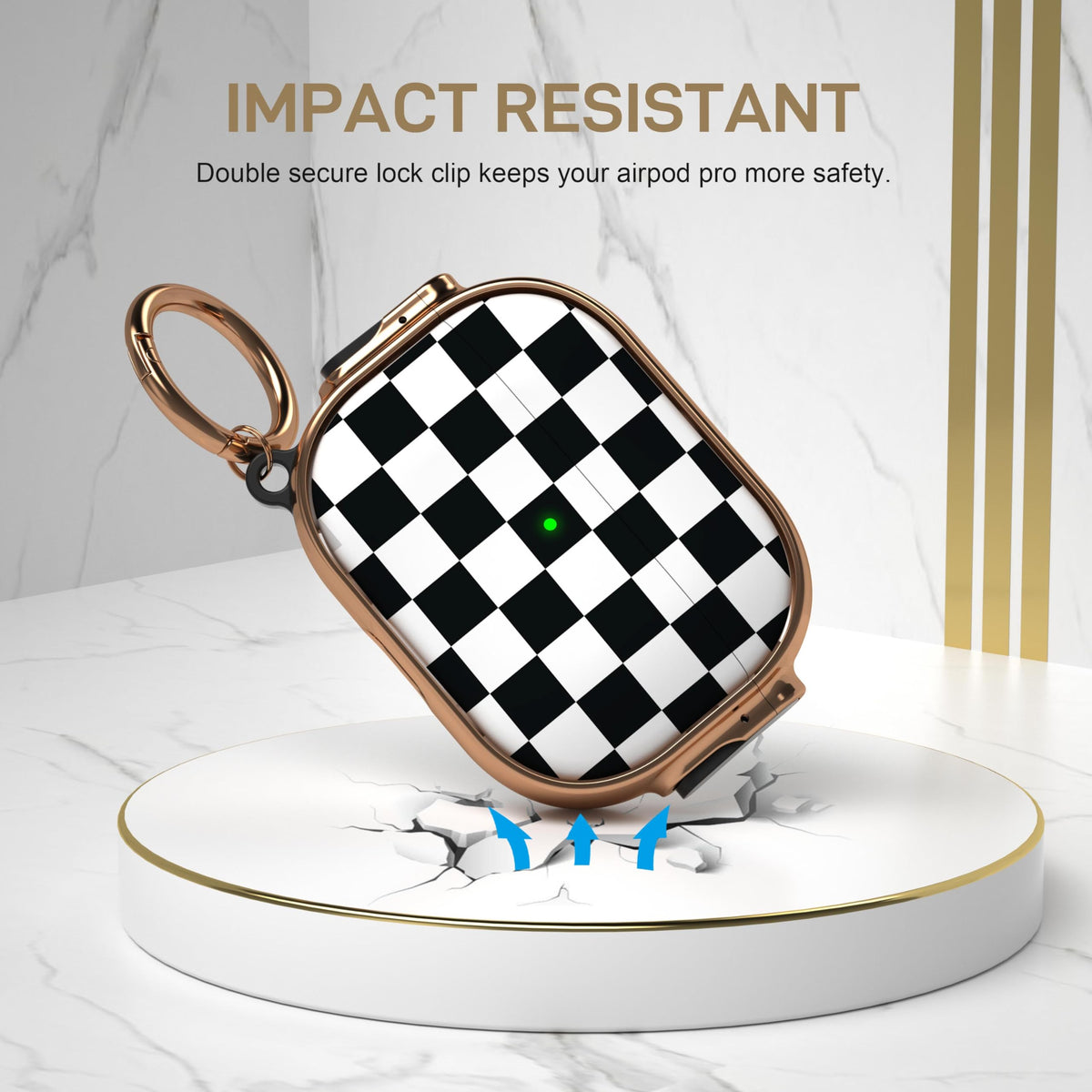 Includes carabiner and removal tool for quick setup and easy removal