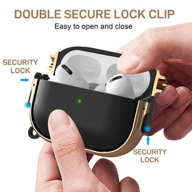 Maxjoy AirPods Pro case shockproof shell withstands drops