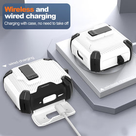 Maxjoy AirPods 4 case bracket stand in use for hands-free viewing