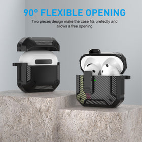 Cleaning tool included with Maxjoy AirPods 4 case for surface care