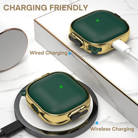 Maxjoy AirPods 4 case supports wireless and wired charging without removal