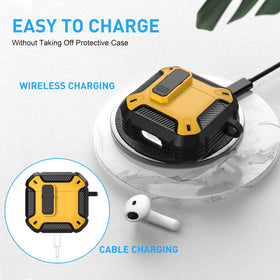Maxjoy AirPods 4 Case with Lock, top-open design for quick access