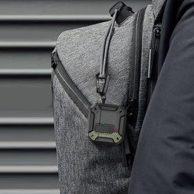 Storage bag included with Maxjoy AirPods 4 case for tidy travel