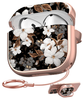 Maxjoy front view of AirPods 4 case showing LED visibility and protection