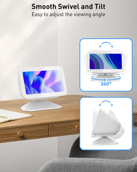 Maxonar side tilt close-up showing angle adjustment and ergonomic positioning