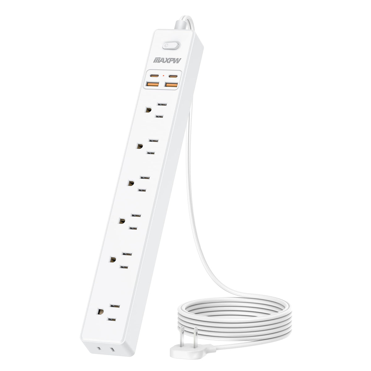 Maxpw dorm and office charging station supports multiple devices