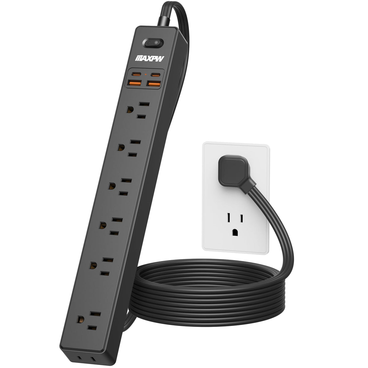 Maxpw ideal for home office or dorm setups reducing cable clutter.