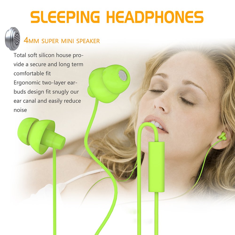 MAXROCK earbuds with built-in microphone provide clear calls and convenient controls.