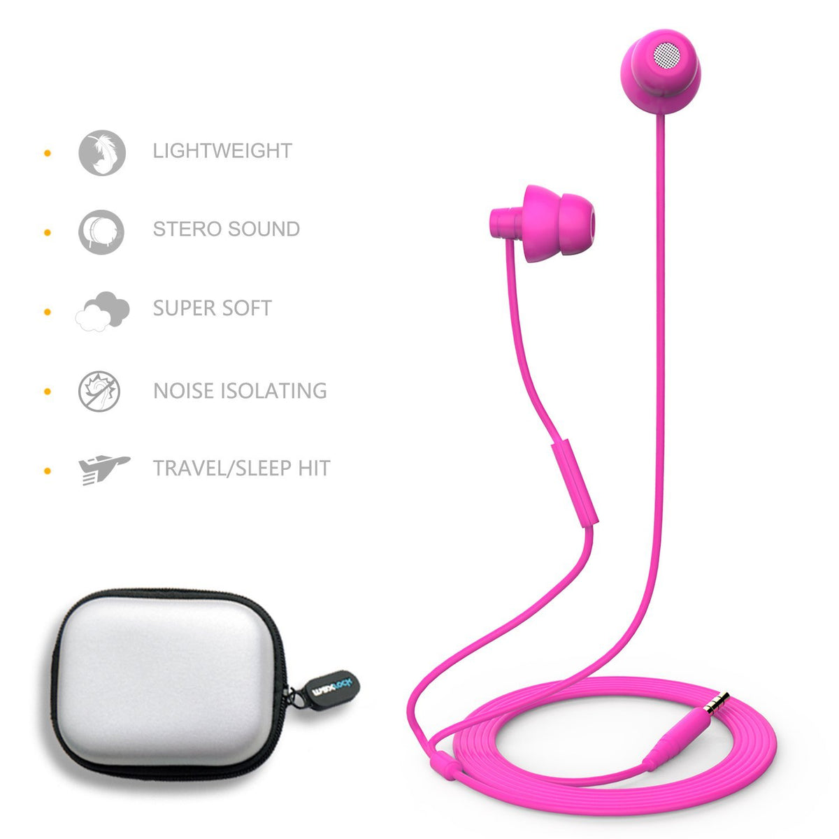 MAXROCK sleep-friendly design is ideal for side sleepers and night listening