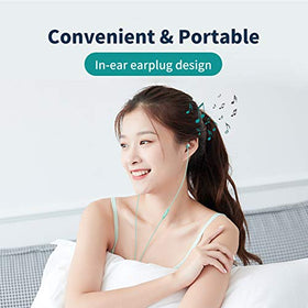 MAXROCK sleep-friendly earbuds ideal for resting, meditation, and travel.