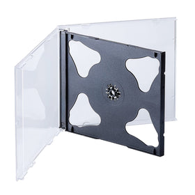 Maxtek clear case side profile demonstrating slim 10.4 mm design advantage