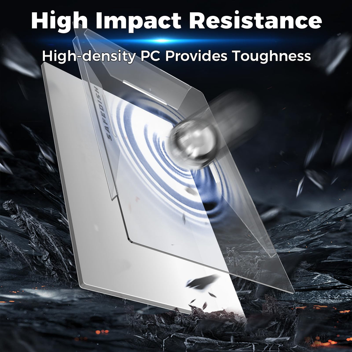 Maxtore SafeDish UV shield reduces yellowing, protecting the cover and dish over time
