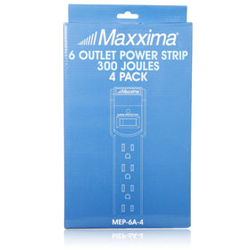 Maxxima label closeup showing ETL listing and one-year warranty for user confidence
