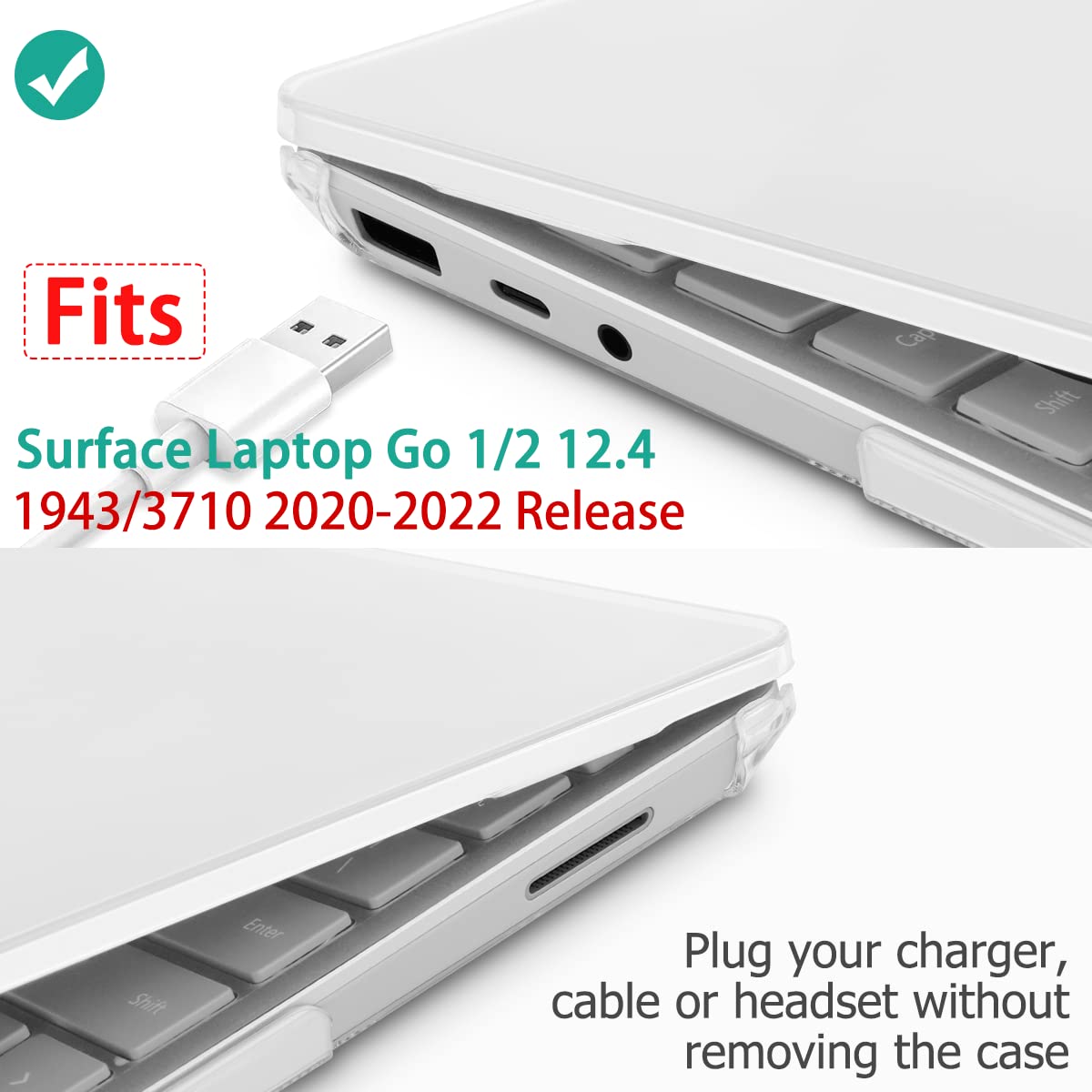 May Chen keyboard cover guards Go keyboard from spills and dust.