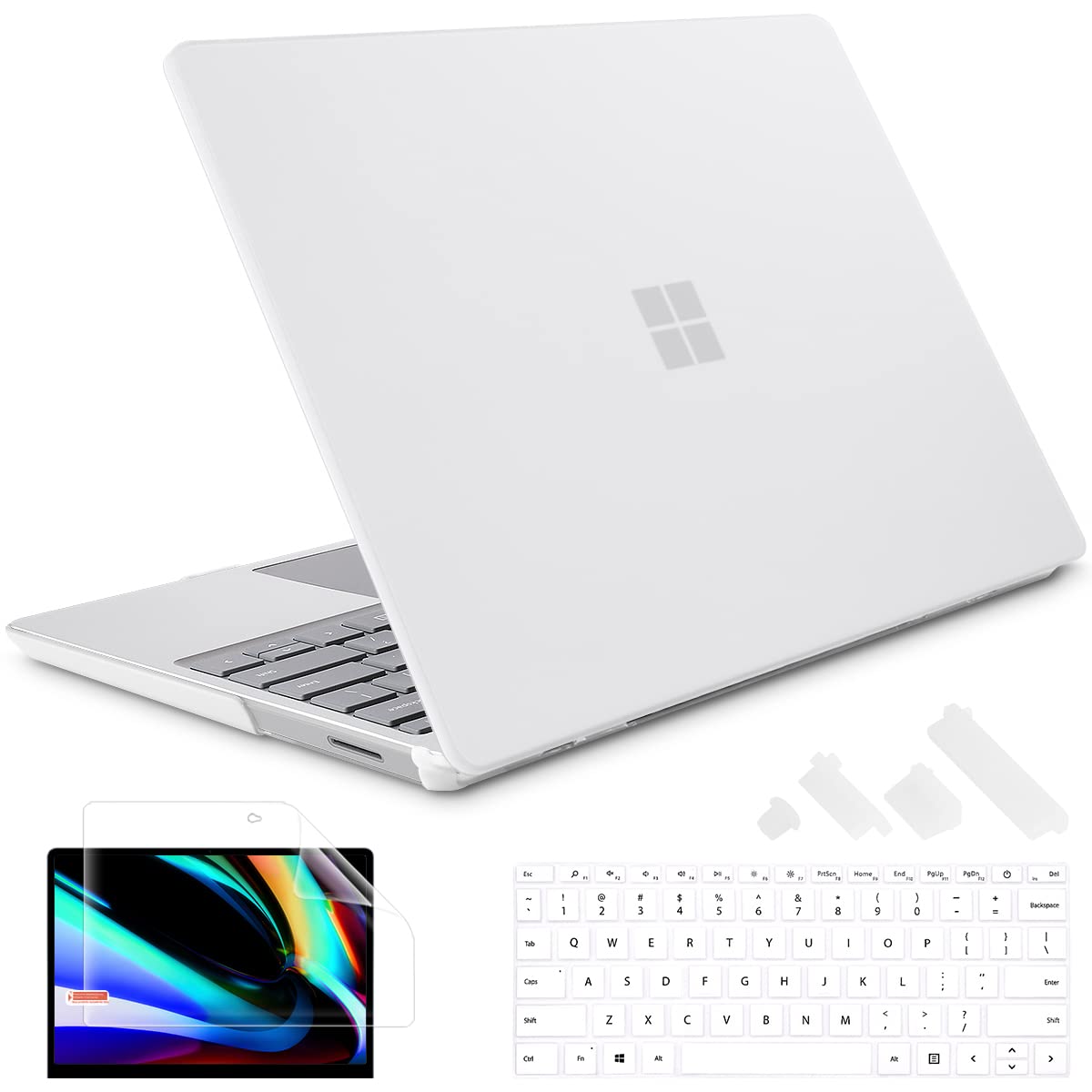 May Chen Surface Laptop Go 12.4 case protects against scratches while keeping the look pristine.