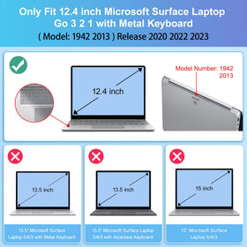 May Chen surface screen protector shields the display during travel and daily use.