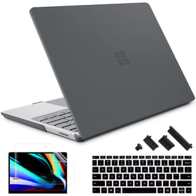 May Chen Surface Laptop Go 3 hard shell case shields the chassis from scratches.