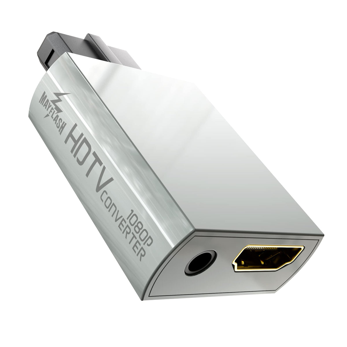 MAYFLASH N64 to HDMI adapter front view for quick setup.