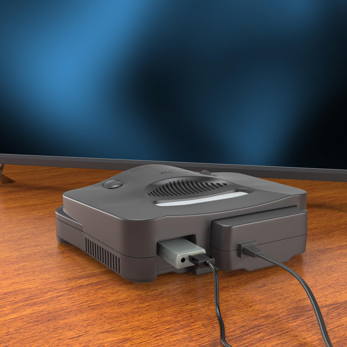 MAYFLASH N64 to HDMI adapter in use with classic games.