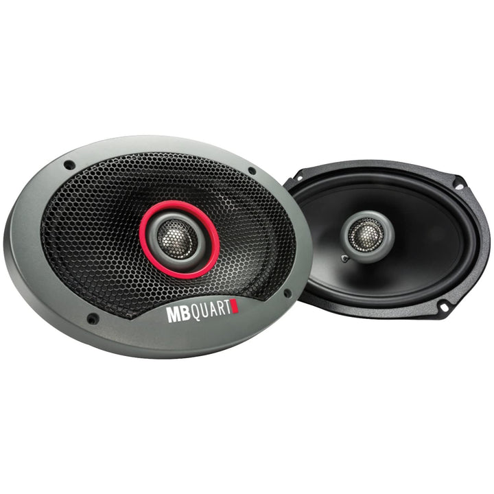 MB Quart FKB169 front view showing speaker and mounting gasket, improves installation fit