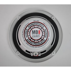 MB Quart packaging and included grilles highlighting ready-to-install convenience benefit