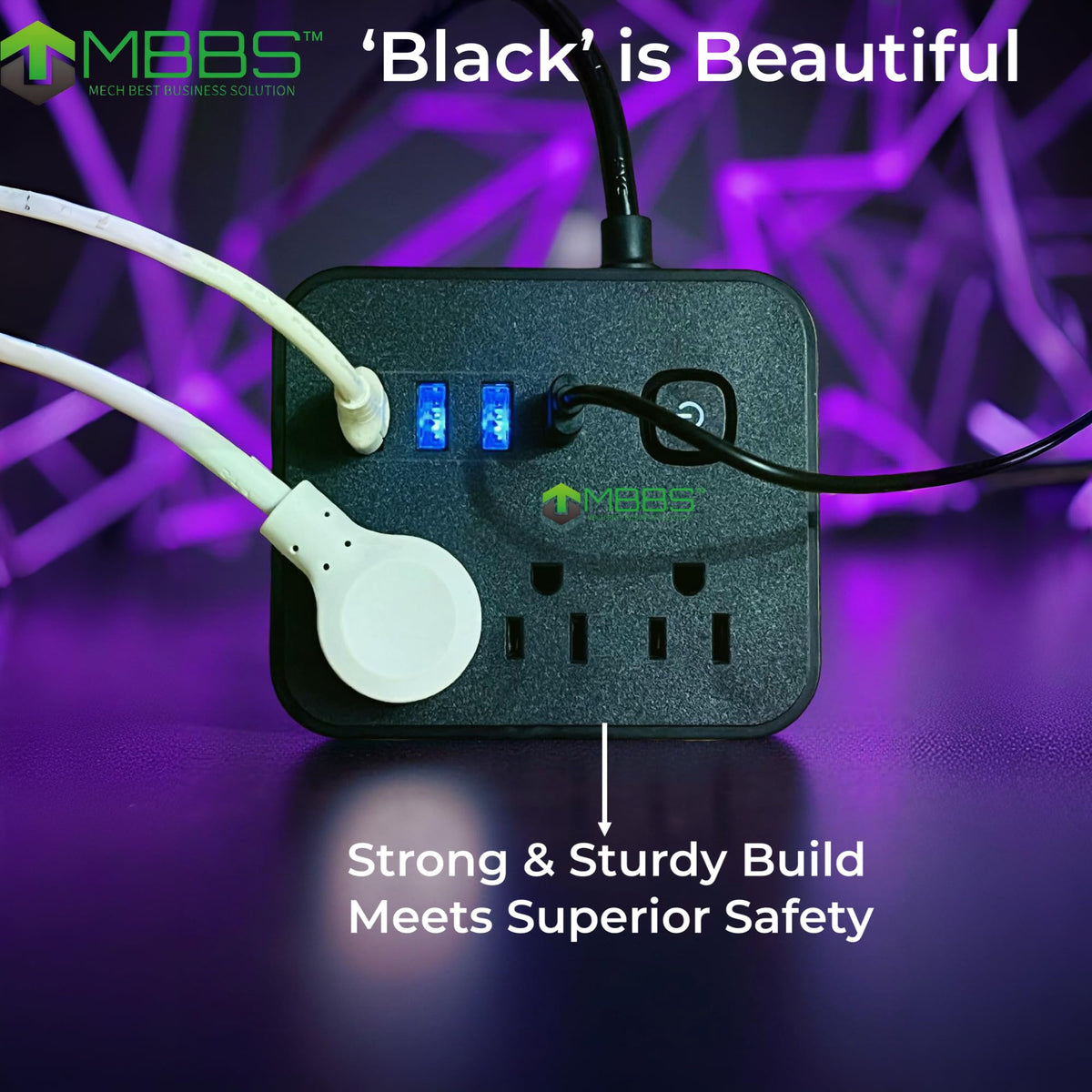 MBBS compact design fits tight desks or travel setups.
